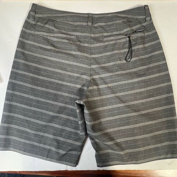 quiksilver amphibians 34 swimtrunks gray/green - Picture 1 of 9